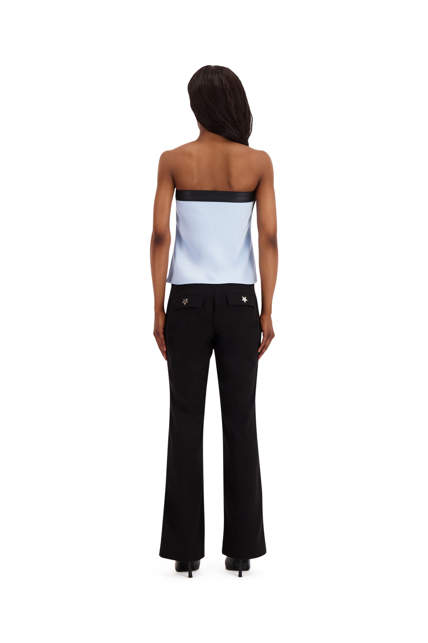 THE SERAPH COWL NECK TUBE TOP